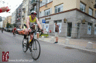 Steve Morgan on his bike